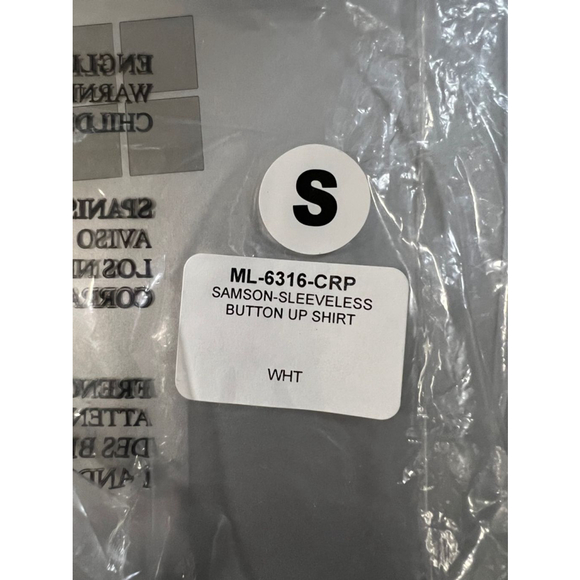 REVOLVE Sleeveless White Button Down Shirt MIchael Lauren NWT - Picture 7 of 7